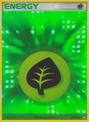 Pokemon TCG - EX Power Keepers - Grass Energy - 103/108 - Holofoil