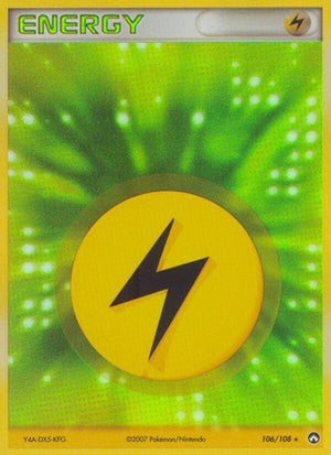 Pokemon TCG - EX Power Keepers - Lightning Energy - 106/108 - Holofoil