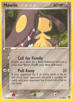 Pokemon TCG - EX Power Keepers - Mawile - 17/108