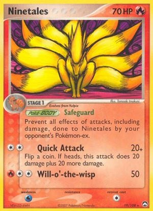 Pokemon TCG - EX Power Keepers - Ninetales - 19/108