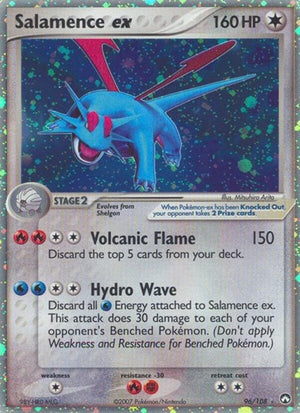 Pokemon TCG - EX Power Keepers - Salamence ex - 96/108 - Holofoil