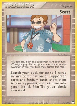 Pokemon TCG - EX Power Keepers - Scott - 81/108