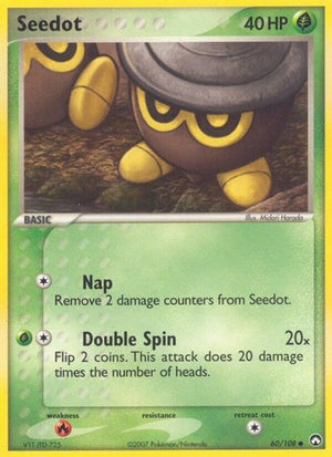 Pokemon TCG - EX Power Keepers - Seedot - 60/108