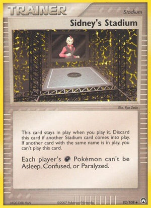 Pokemon TCG - EX Power Keepers - Sidney's Stadium - 82/108 - Reverse Holofoil