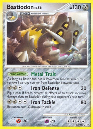 Pokemon TCG - Platinum - Bastiodon - 20/127
