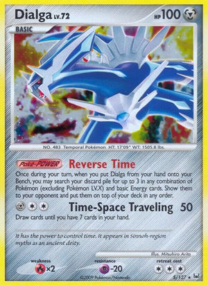 Pokemon TCG - Platinum - Dialga - 5/127 - Reverse Holofoil