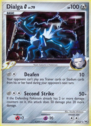 Pokemon TCG - Platinum - Dialga G - 7/127 - Reverse Holofoil
