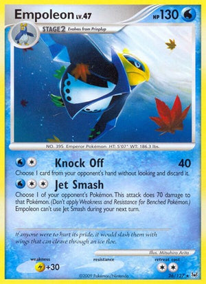 Pokemon TCG - Platinum - Empoleon - 26/127