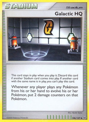 Pokemon TCG - Platinum - Galactic HQ - 106/127