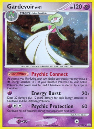 Pokemon TCG - Platinum - Gardevoir - 8/127 - Holofoil