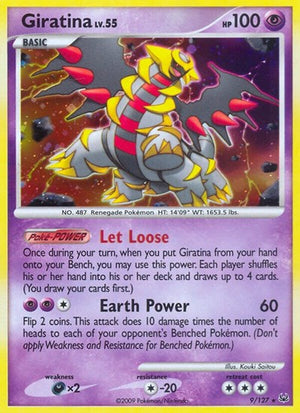 Pokemon TCG - Platinum - Giratina - 9/127 - Holofoil