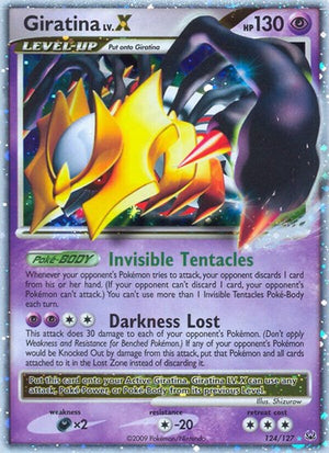 Pokemon TCG - Platinum - Giratina LV.X - 124/127 - Holofoil