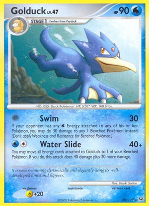 Pokemon TCG - Platinum - Golduck - 29/127