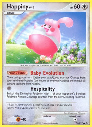 Pokemon TCG - Platinum - Happiny - 76/127