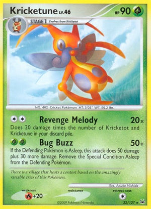 Pokemon TCG - Platinum - Kricketune - 32/127