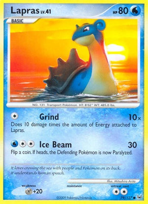 Pokemon TCG - Platinum - Lapras - 79/127