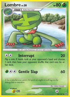 Pokemon TCG - Platinum - Lombre - 52/127 - Reverse Holofoil