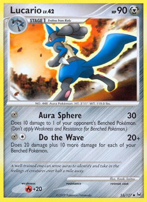 Pokemon TCG - Platinum - Lucario - 53/127