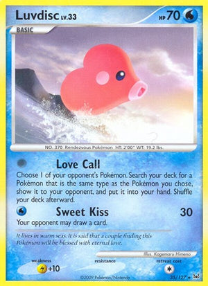 Pokemon TCG - Platinum - Luvdisc - 35/127