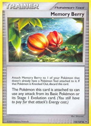 Pokemon TCG - Platinum - Memory Berry - 110/127