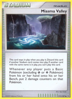 Pokemon TCG - Platinum - Miasma Valley - 111/127