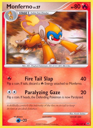 Pokemon TCG - Platinum - Monferno - 56/127