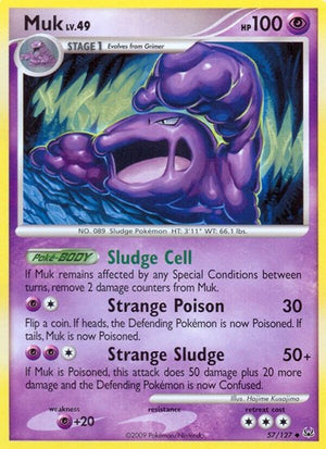 Pokemon TCG - Platinum - Muk - 57/127