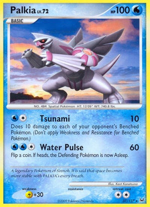 Pokemon TCG - Platinum - Palkia - 37/127 - Reverse Holofoil