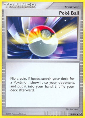 Pokemon TCG - Platinum - Poke Ball - 113/127