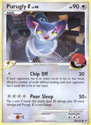 Pokemon TCG - Platinum - Purugly G - 88/127