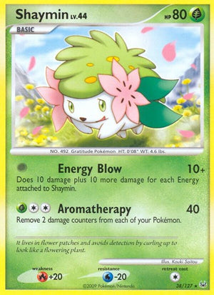 Pokemon TCG - Platinum - Shaymin - 38/127 - Reverse Holofoil
