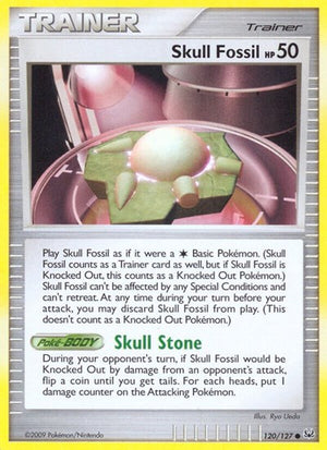 Pokemon TCG - Platinum - Skull Fossil - 120/127