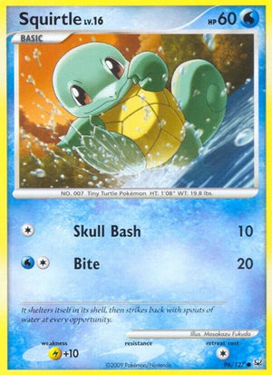 Pokemon TCG - Platinum - Squirtle - 96/127