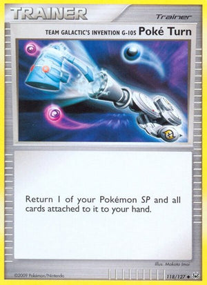 Pokemon TCG - Platinum - Team Galactic's Invention G-105 Poke Turn - 118/127