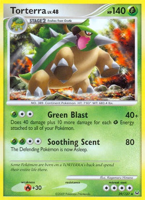 Pokemon TCG - Platinum - Torterra - 39/127