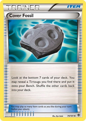 Pokemon TCG - Plasma Blast - Cover Fossil - 79/101 - Reverse Holofoil