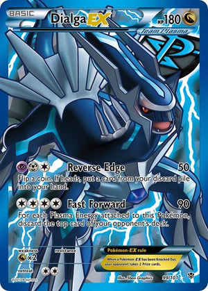 Pokemon TCG - Plasma Blast - Dialga EX - 99/101 - Holofoil