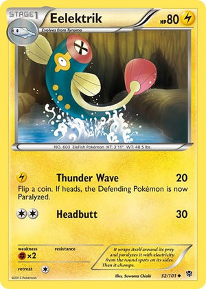Pokemon TCG - Plasma Blast - Eelektrik - 32/101