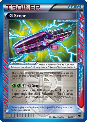 Pokemon TCG - Plasma Blast - G Scope - 93/101 - Holofoil