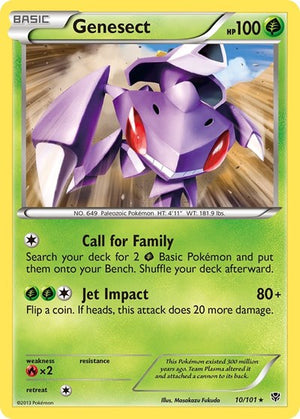 Pokemon TCG - Plasma Blast - Genesect - 10/101