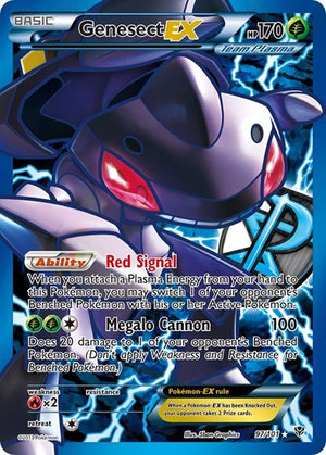 Pokemon TCG - Plasma Blast - Genesect EX - 97/101 - Holofoil