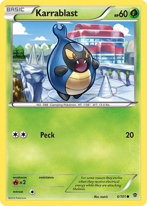 Pokemon TCG - Plasma Blast - Karrablast - 6/101
