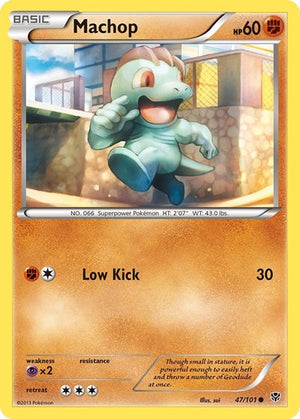 Pokemon TCG - Plasma Blast - Machop - 47/101