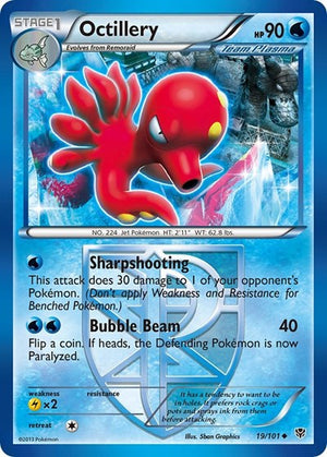 Pokemon TCG - Plasma Blast - Octillery - 19/101