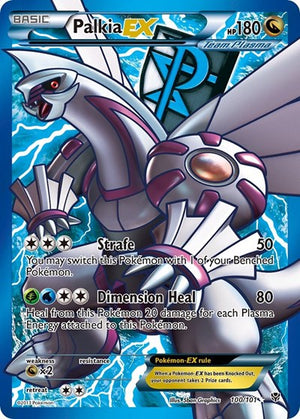 Pokemon TCG - Plasma Blast - Palkia EX - 100/101 - Holofoil