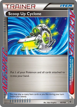 Pokemon TCG - Plasma Blast - Scoop Up Cyclone - 95/101 - Holofoil