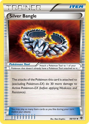 Pokemon TCG - Plasma Blast - Silver Bangle - 88/101 - Reverse Holofoil