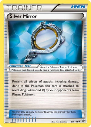 Pokemon TCG - Plasma Blast - Silver Mirror - 89/101 - Reverse Holofoil