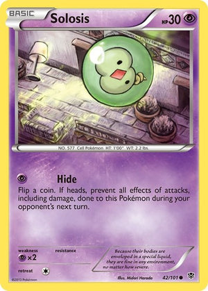 Pokemon TCG - Plasma Blast - Solosis - 42/101