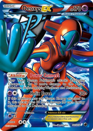 Pokemon TCG - Plasma Freeze - Deoxys EX - 111/116 - Holofoil